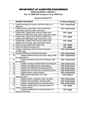 AOA Assignment Module 1 to 3 - DEPARTMENT OF COMPUTER ENGINEERING ...