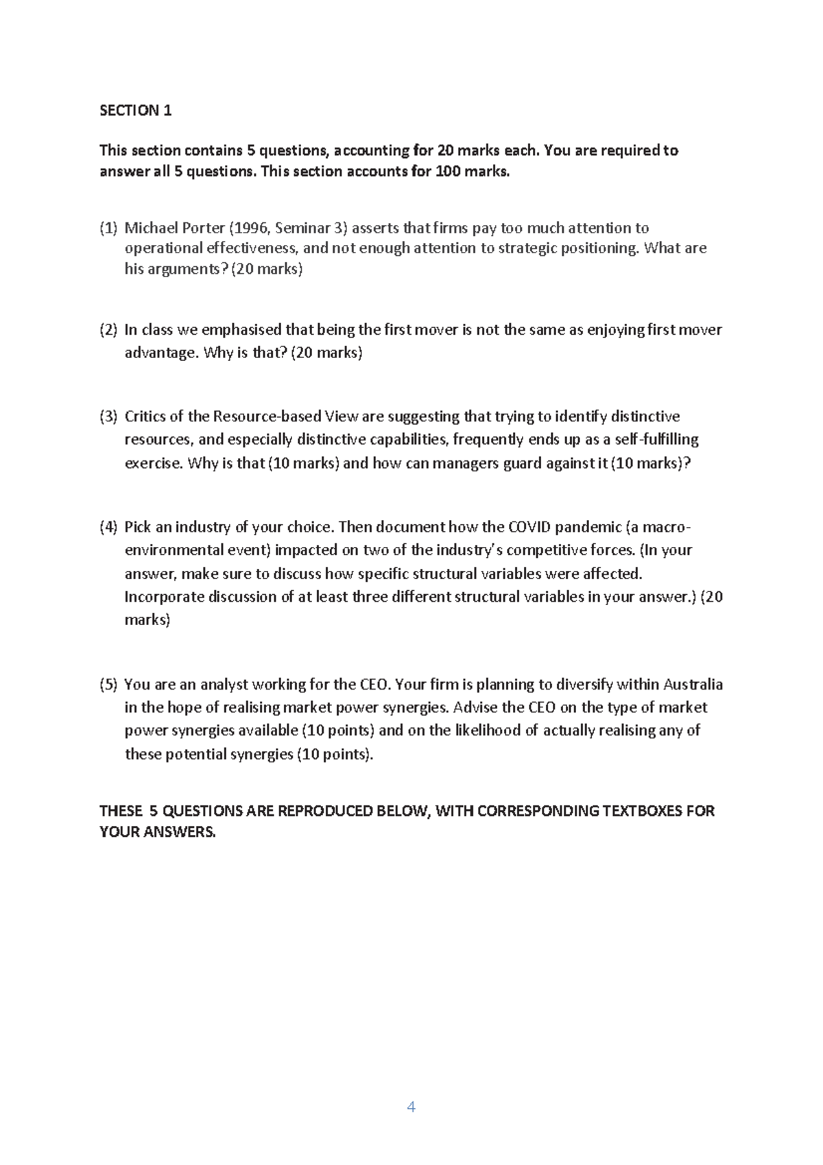 MGMT90146 Exam Study Guide - Summer 2024 Insights and Strategies - Studocu