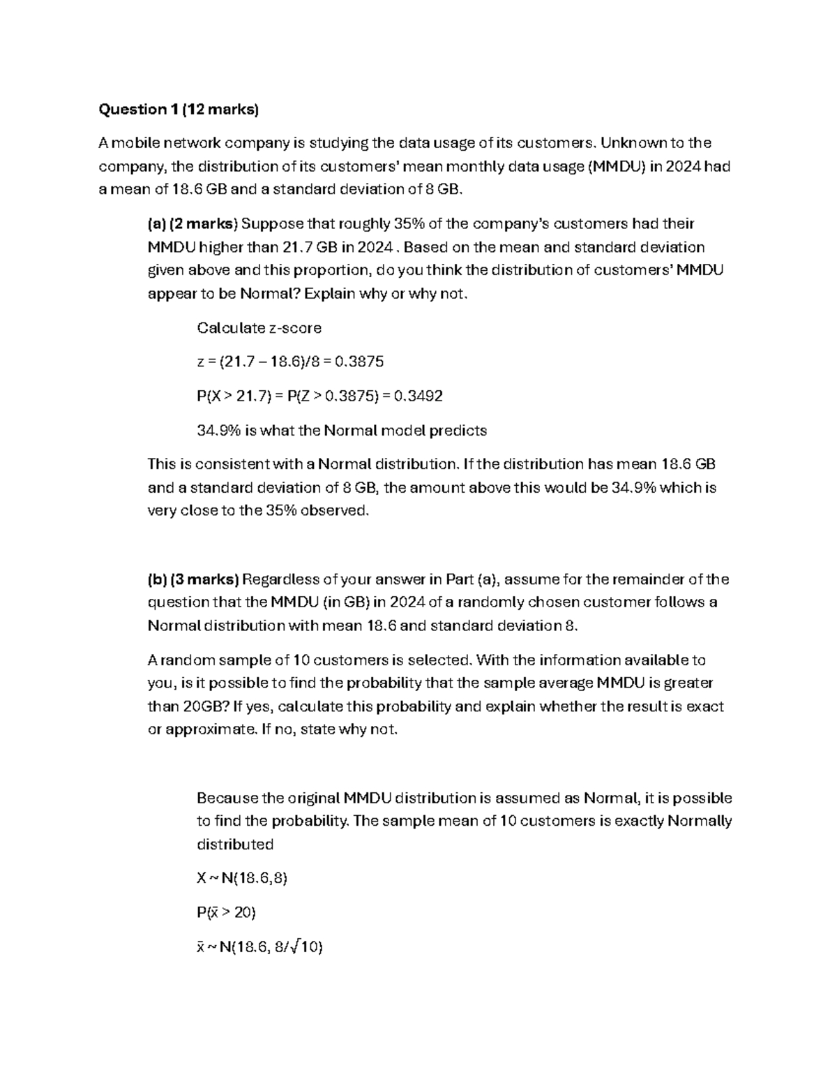 Stat 200 - Written Assignment 2: Analyzing Data Usage and Proportions ...