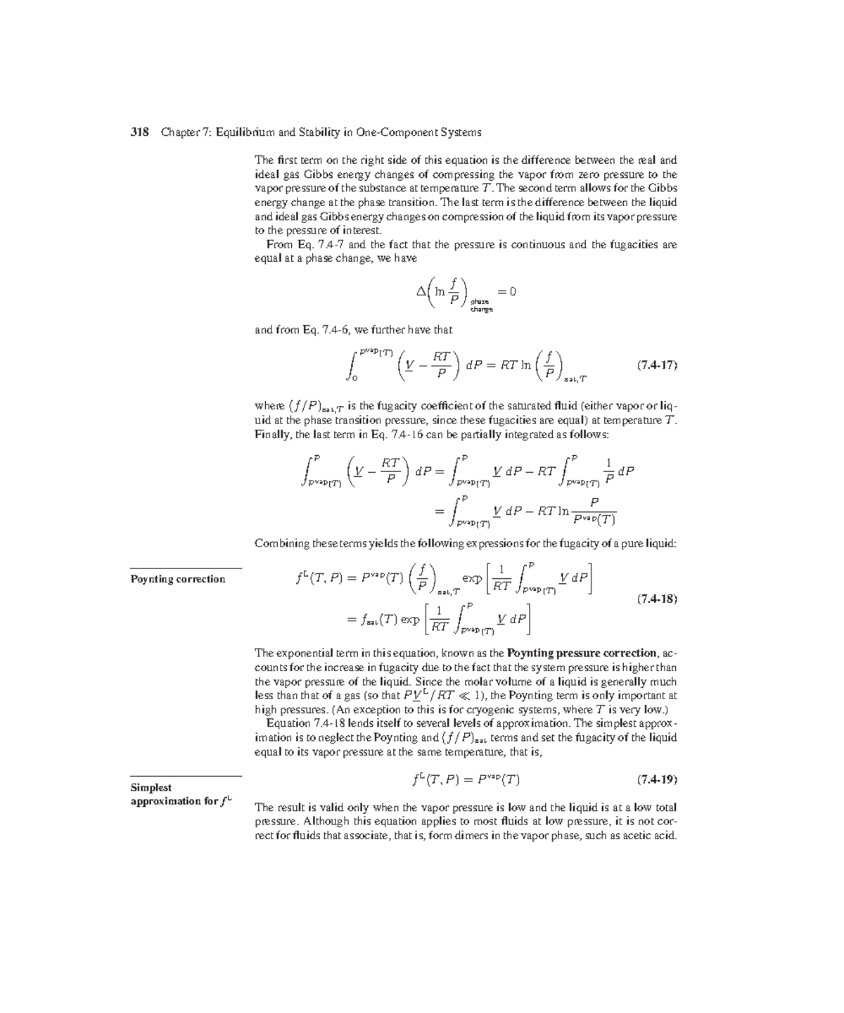 318 CHEM 5: Chapter 7 - Equilibrium and Stability in Thermodynamics ...