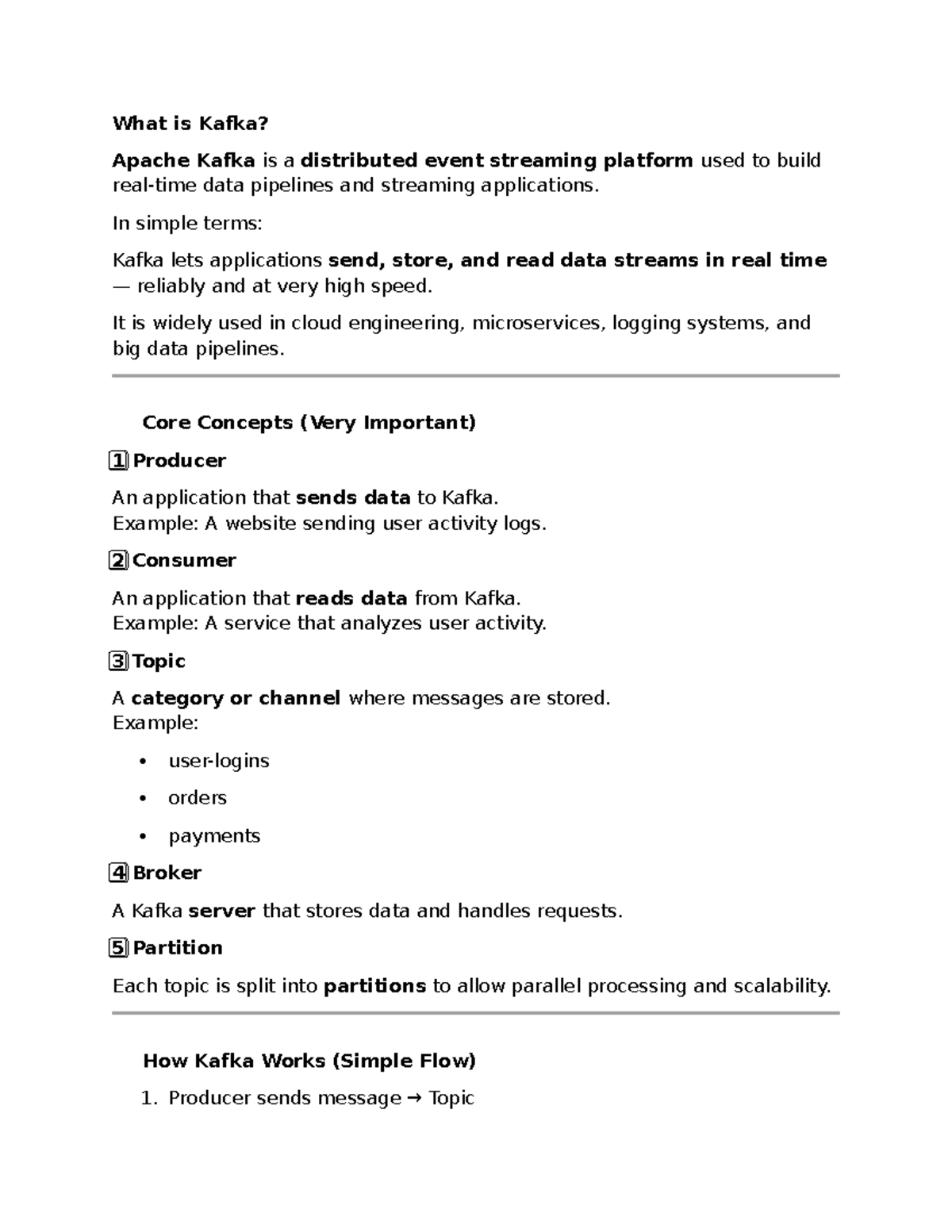 Notes on Apache Kafka: Understanding Event Streaming and Use Cases ...