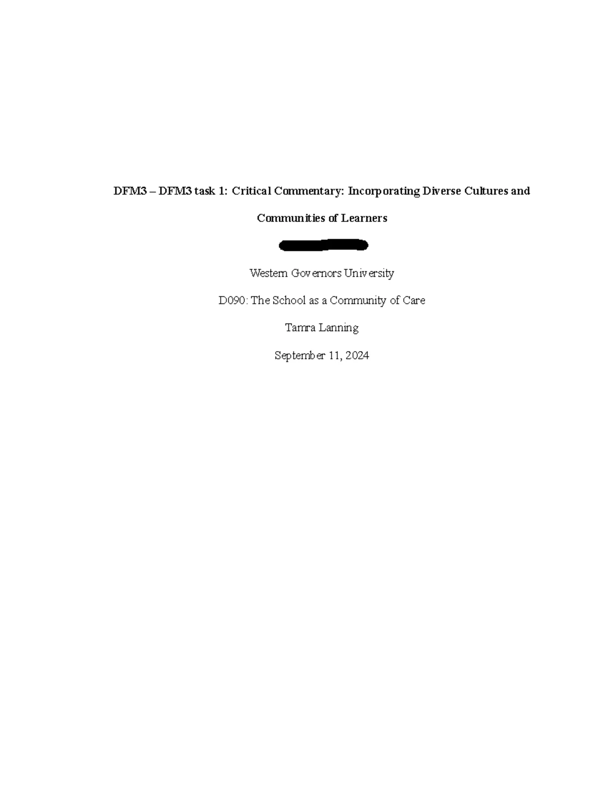 D199 Task 2: Analyzing Climate Change in Granville - Studocu