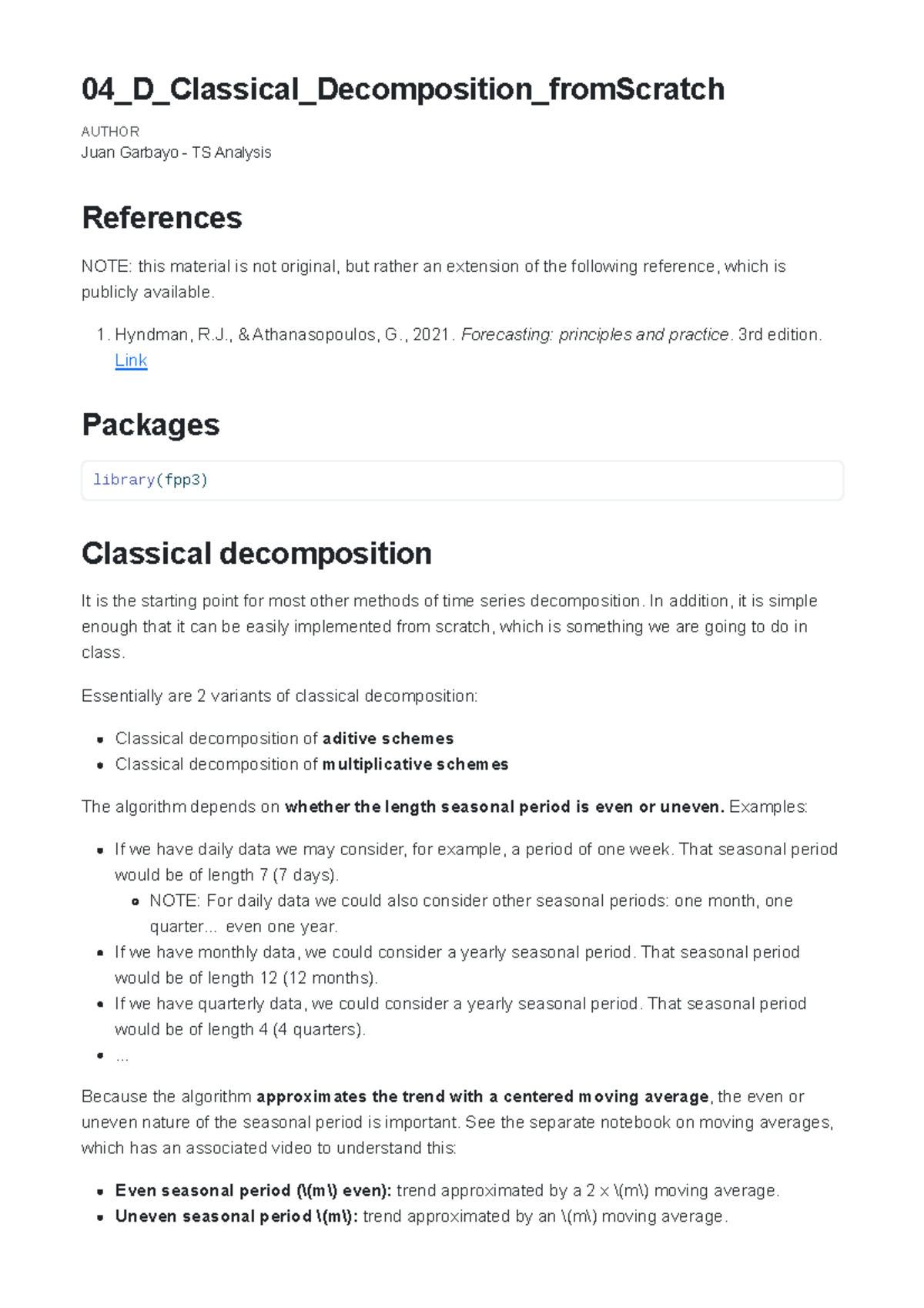 04_D_Classical_Decomposition_Analysis_Notes - Studocu