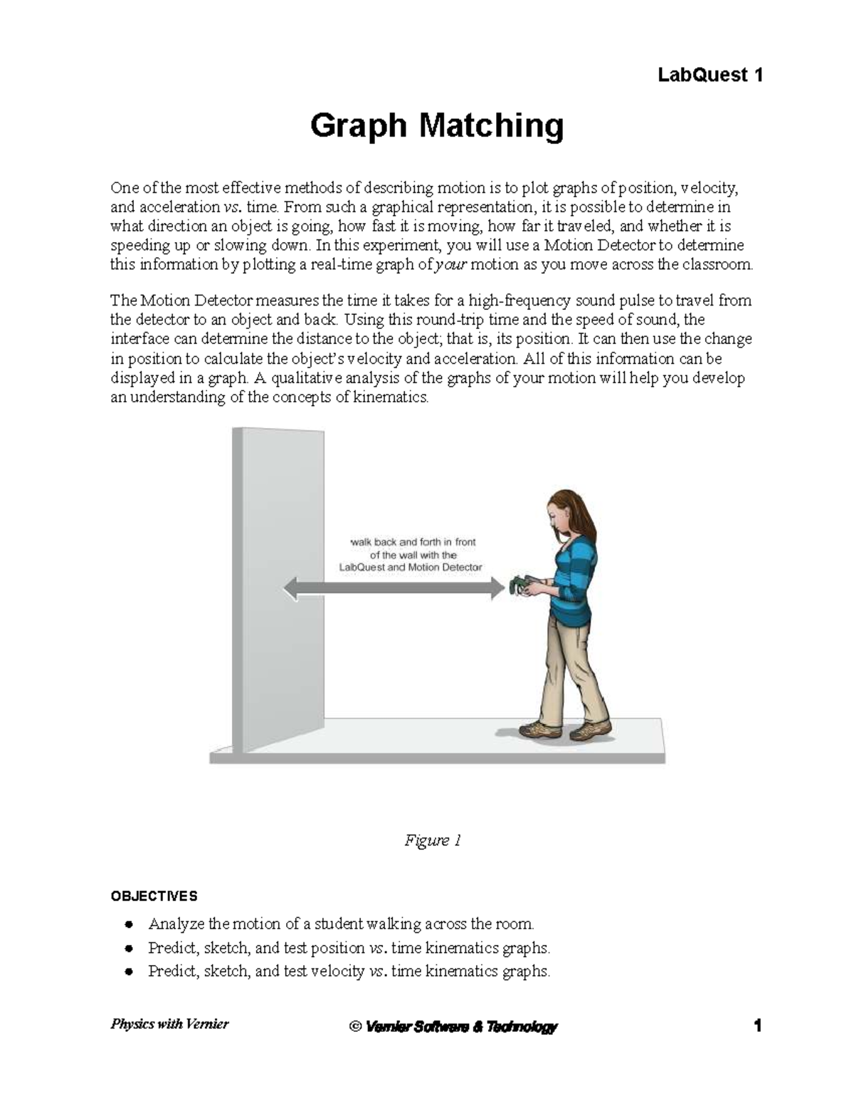 IB Physics LabQuest 1: Graph Matching Experiment Analysis - Studocu
