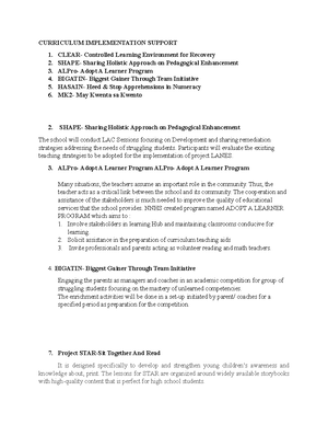 ENG8 Q4 Module-4 - DLL for SHS - 1 8 ENGLISH Quarter 4 – Module 4 ...