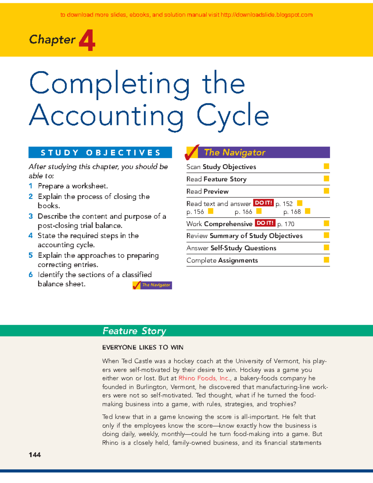 Chapter 4 - mmmmm - 144 Chapter 4 Completing the Accounting Cycle Scan ...