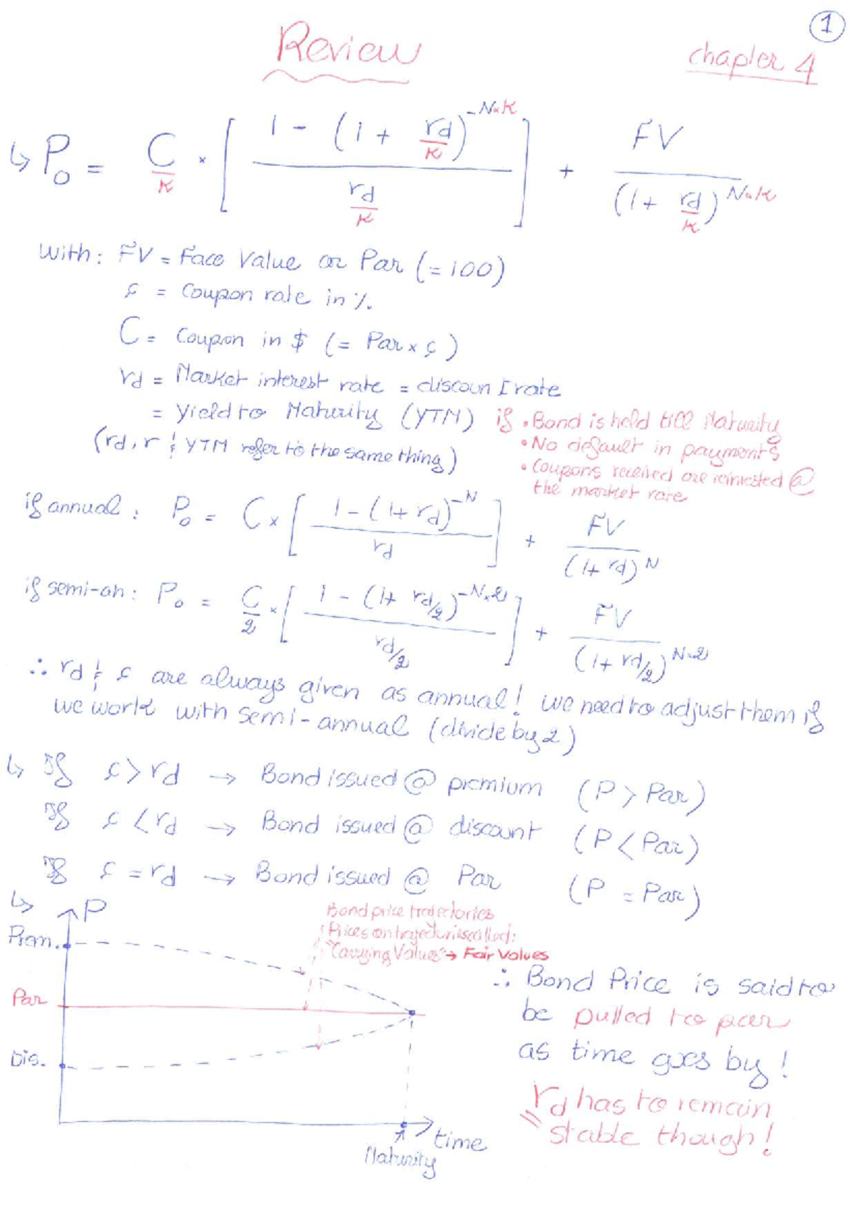 BCOR 260 Chapter 4 Review: Callable Bonds and Interest Rates - Studocu