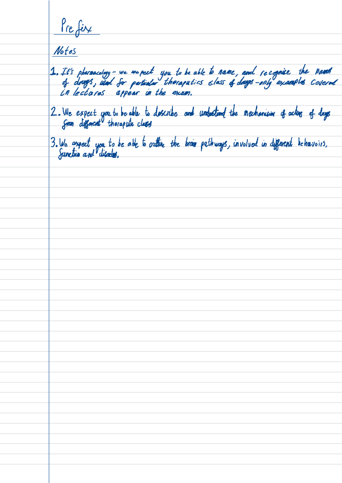 CNS Pharmacology Revision Notes - Key Neurotransmitters & Mechanisms ...