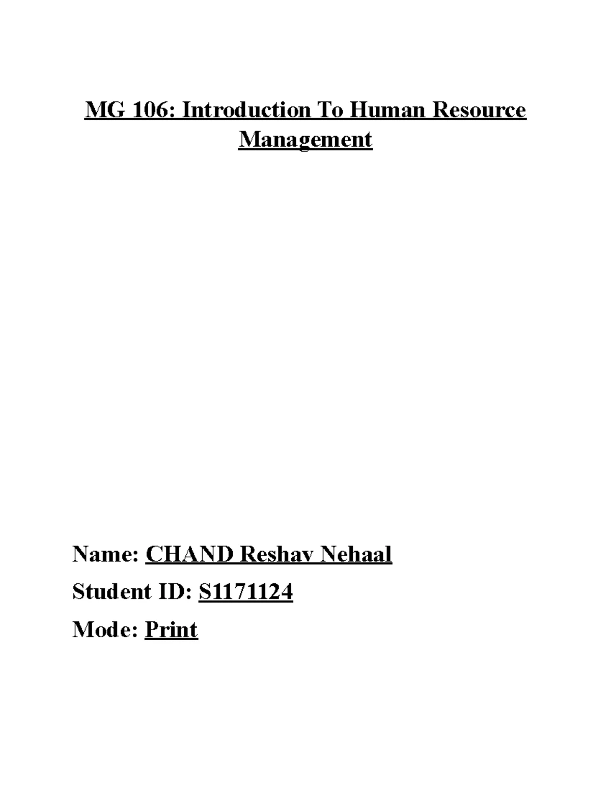 MG 101 Assignment 2 - MG 101 Assignment 2: Project Group Members: 1 ...