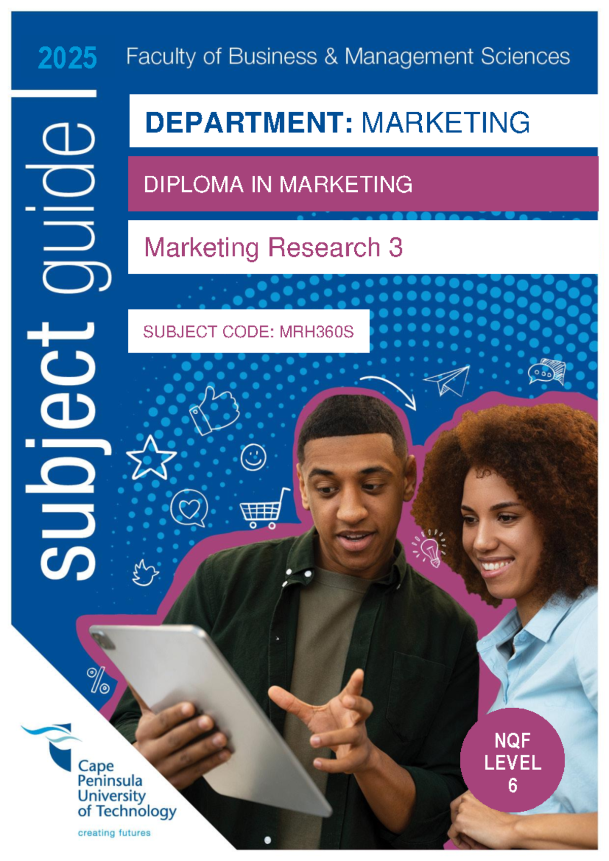 Marketing Research 3 MRH360S: Comprehensive Subject Guide 2025 - Studocu