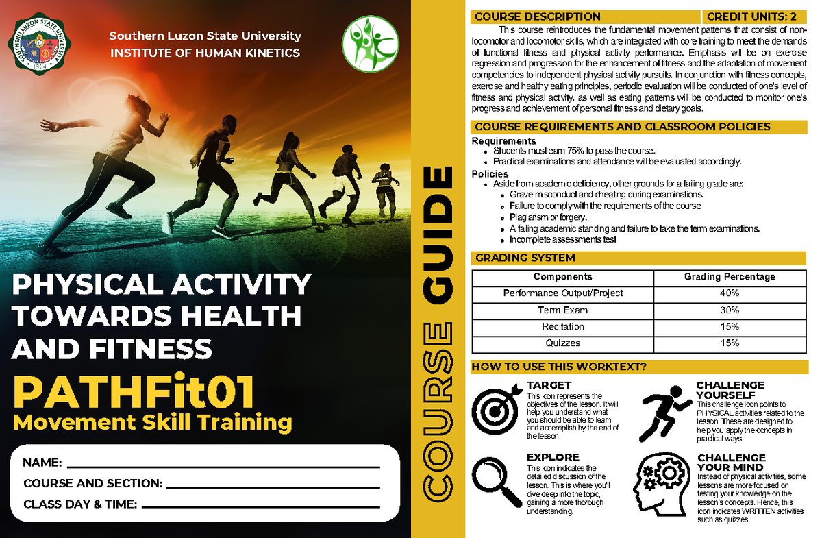 Pathfit 01- Prelim- Worktext - TOWARDS HEALTH AND FITNESS PHYSICAL ...