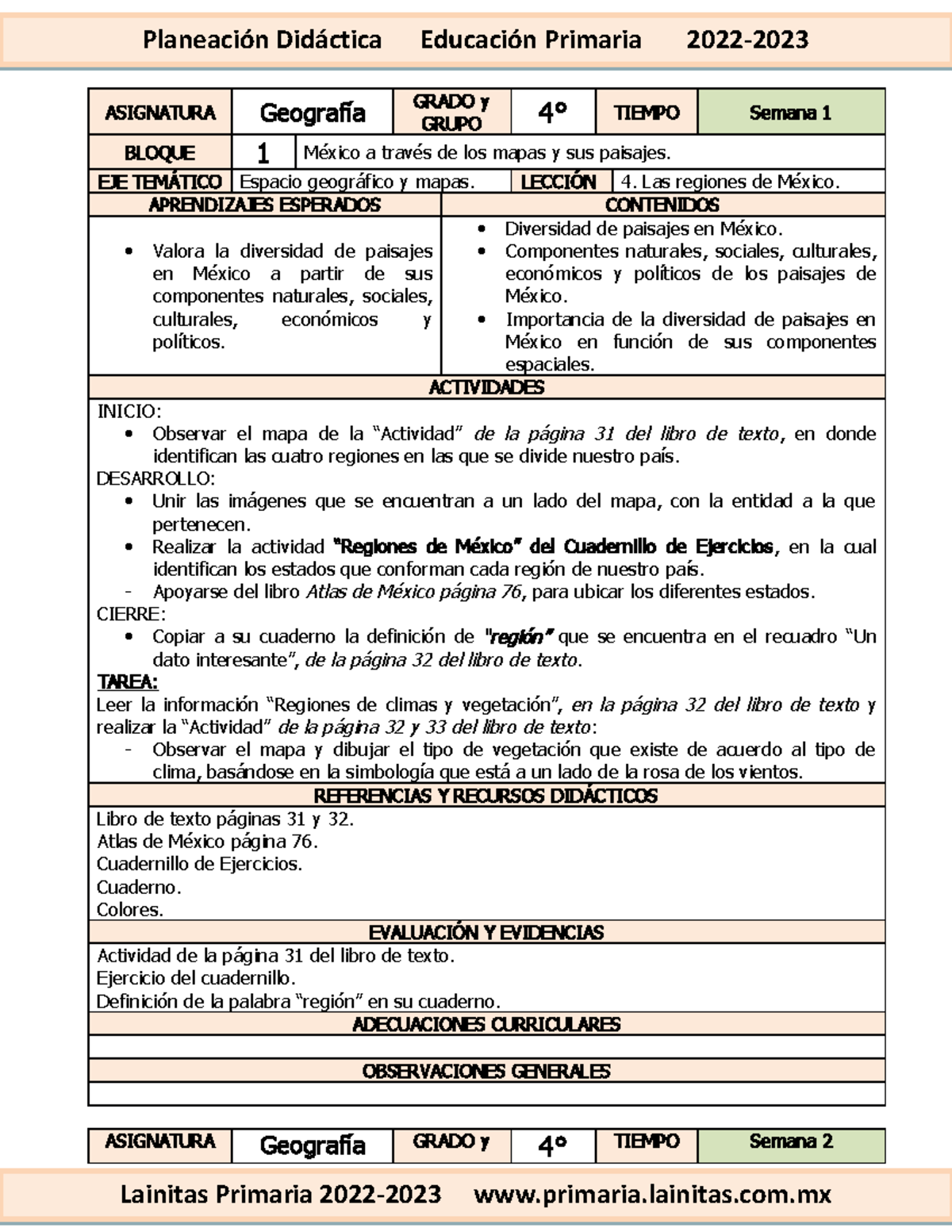 Examen De Geografia Cuarto Grado Bloque 24 Pdf - Infoupdate.org