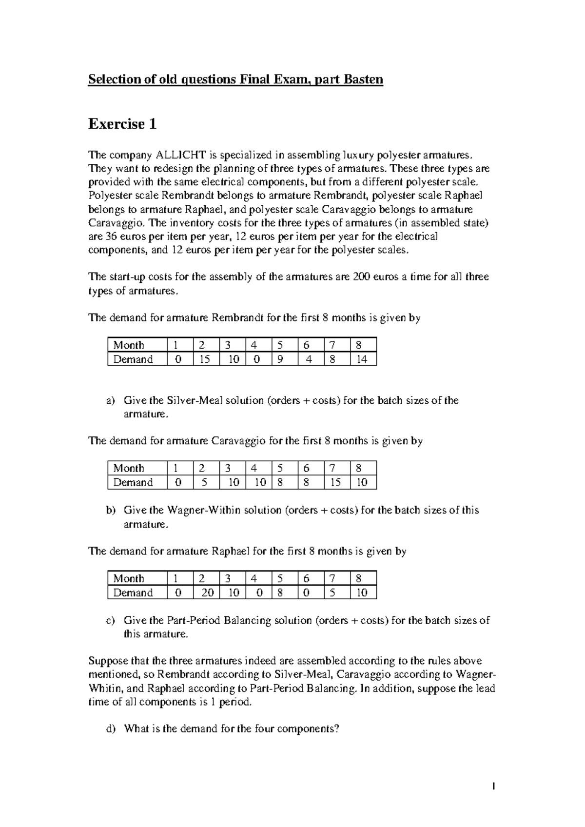 1a. FOM - 1CV00 - Final Exam Questions - Part B Overview - Studeersnel