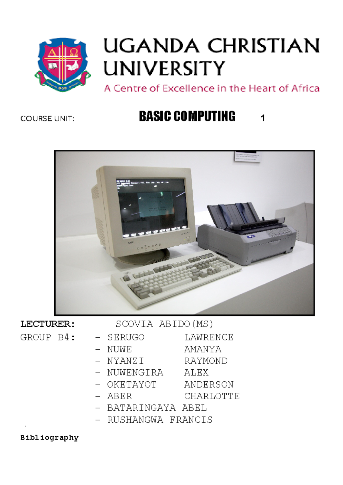 BASIC COMPUTING 1 - Group B4 Project on Data Privacy Importance - Studocu