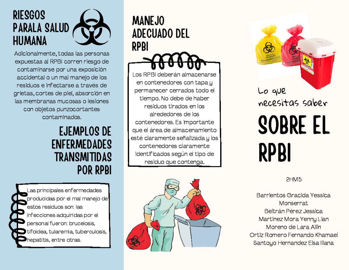RPBI - RPBI - Las principales enfermedades producidas por el mal manejo ...