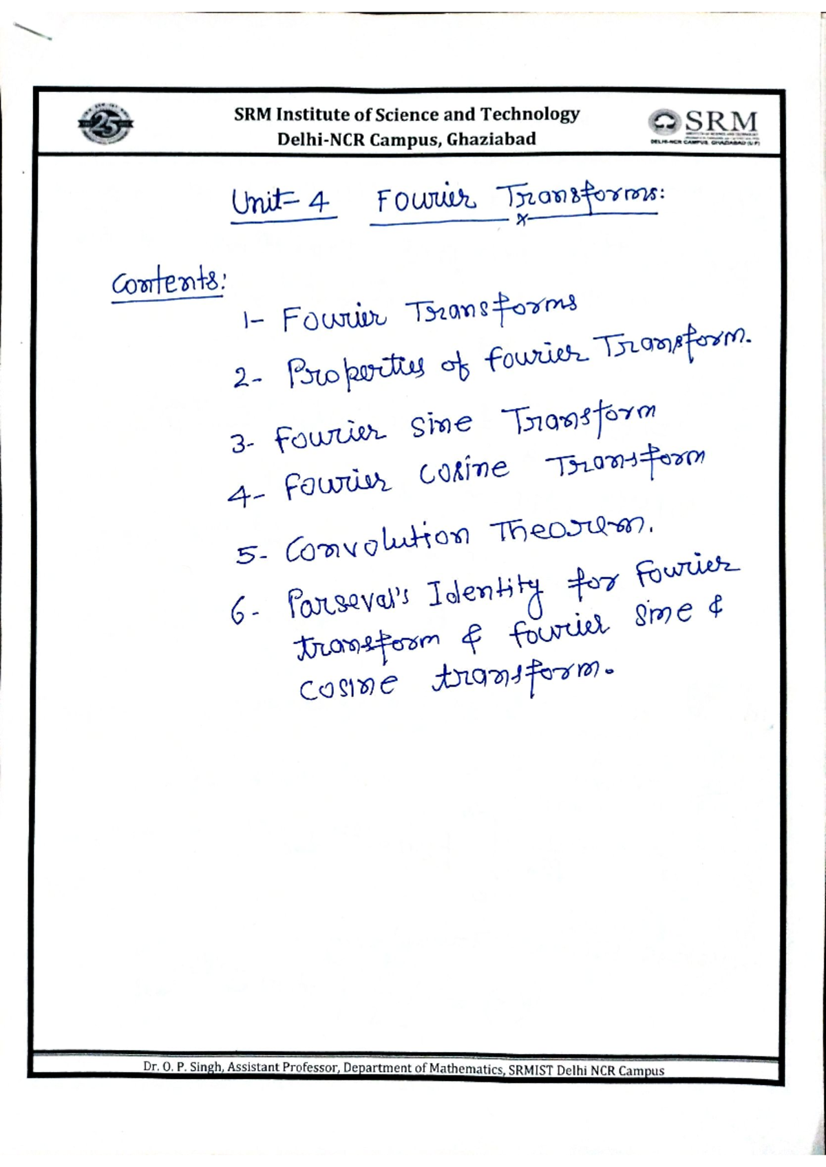 Lecture Notes for Unit IV: Key Concepts and Insights - Studocu