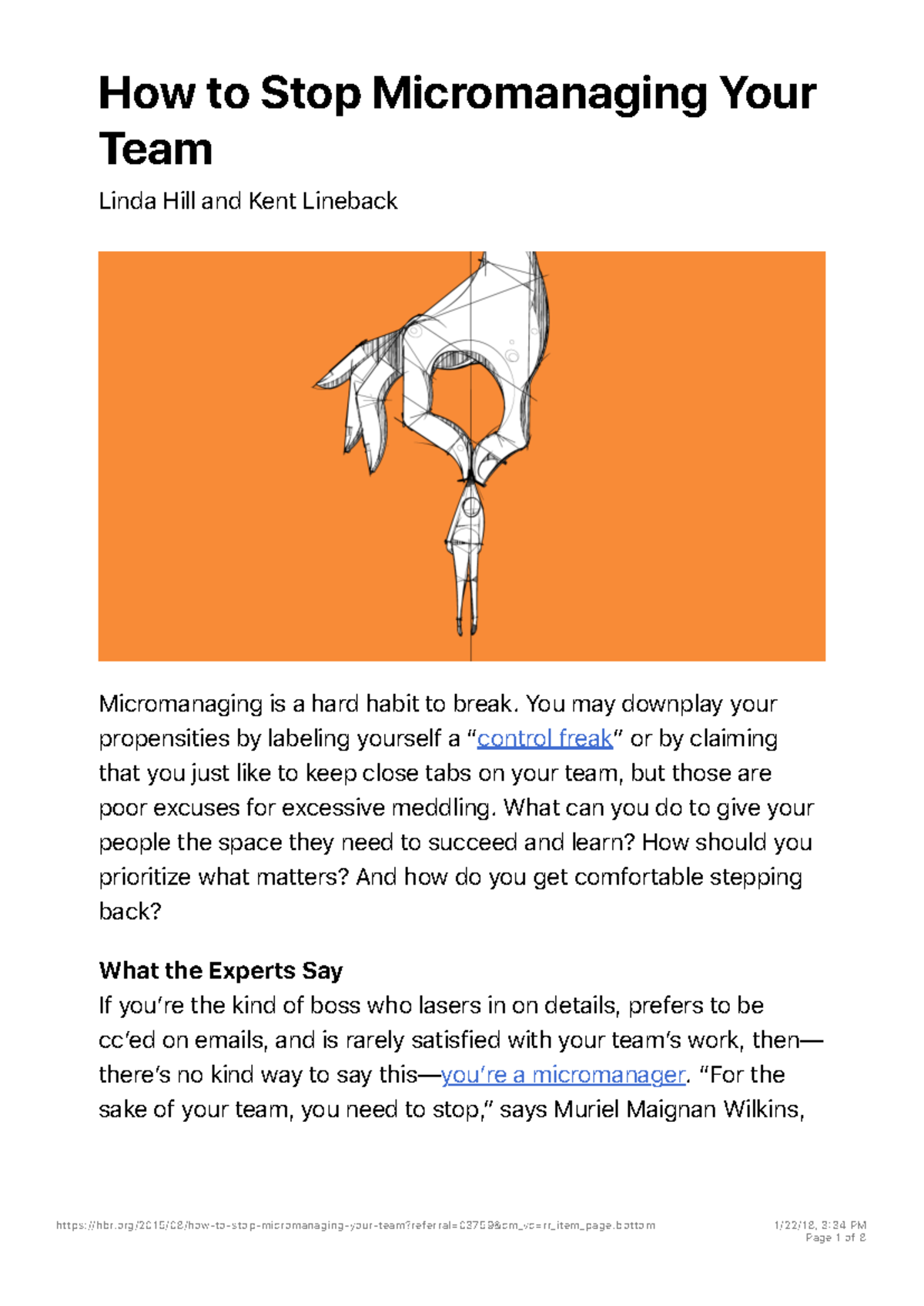 How to Stop Micromanaging Your Team - How to Stop Micromanaging Your ...