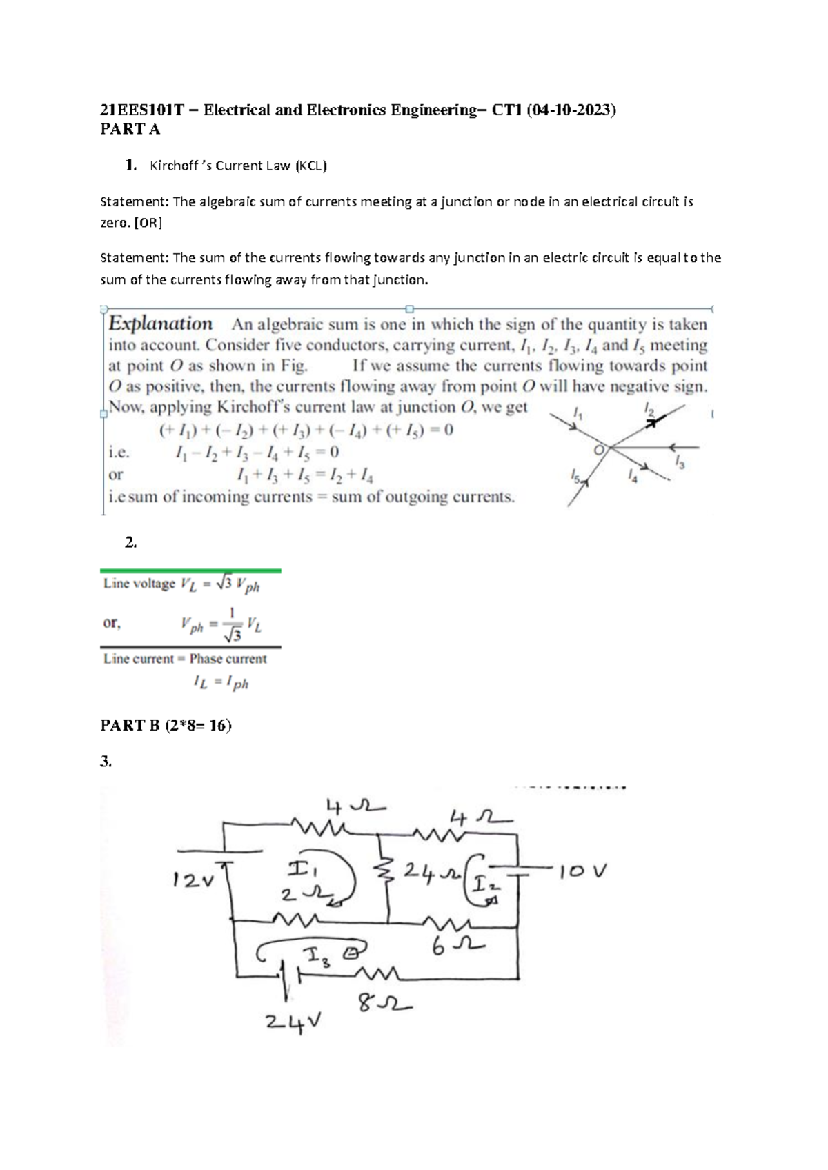 CT-1 AK-SETA - EEE CT PAPER - Electrical And Electronics Measurement ...