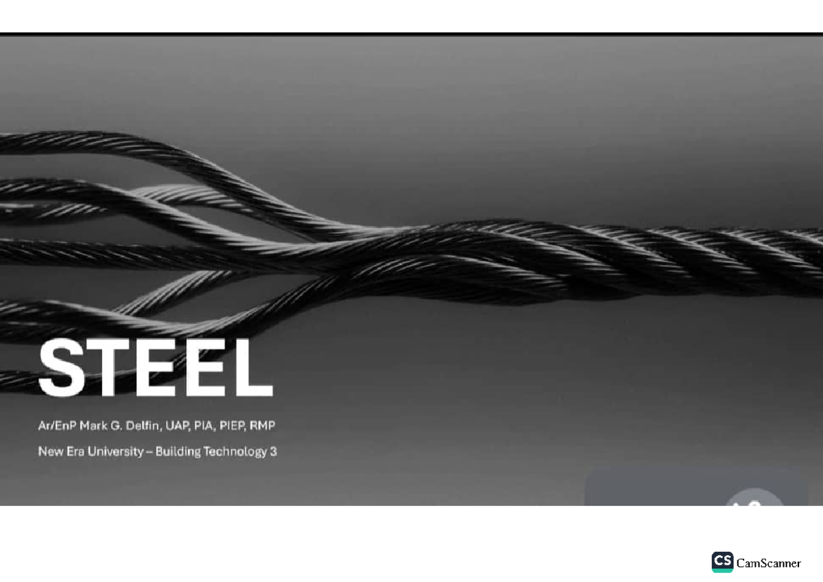BTech 3 Steel: Types, Properties, and Construction Applications - Studocu