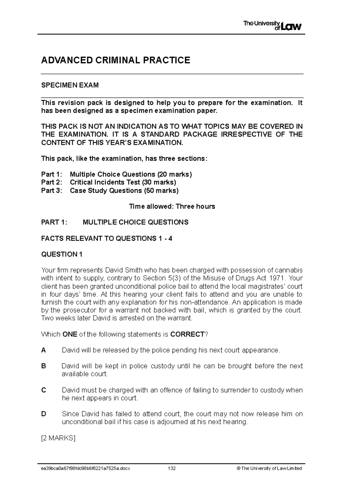 2223 acp ce01 specimen assessment v2 - ADVANCED CRIMINAL PRACTICE ...