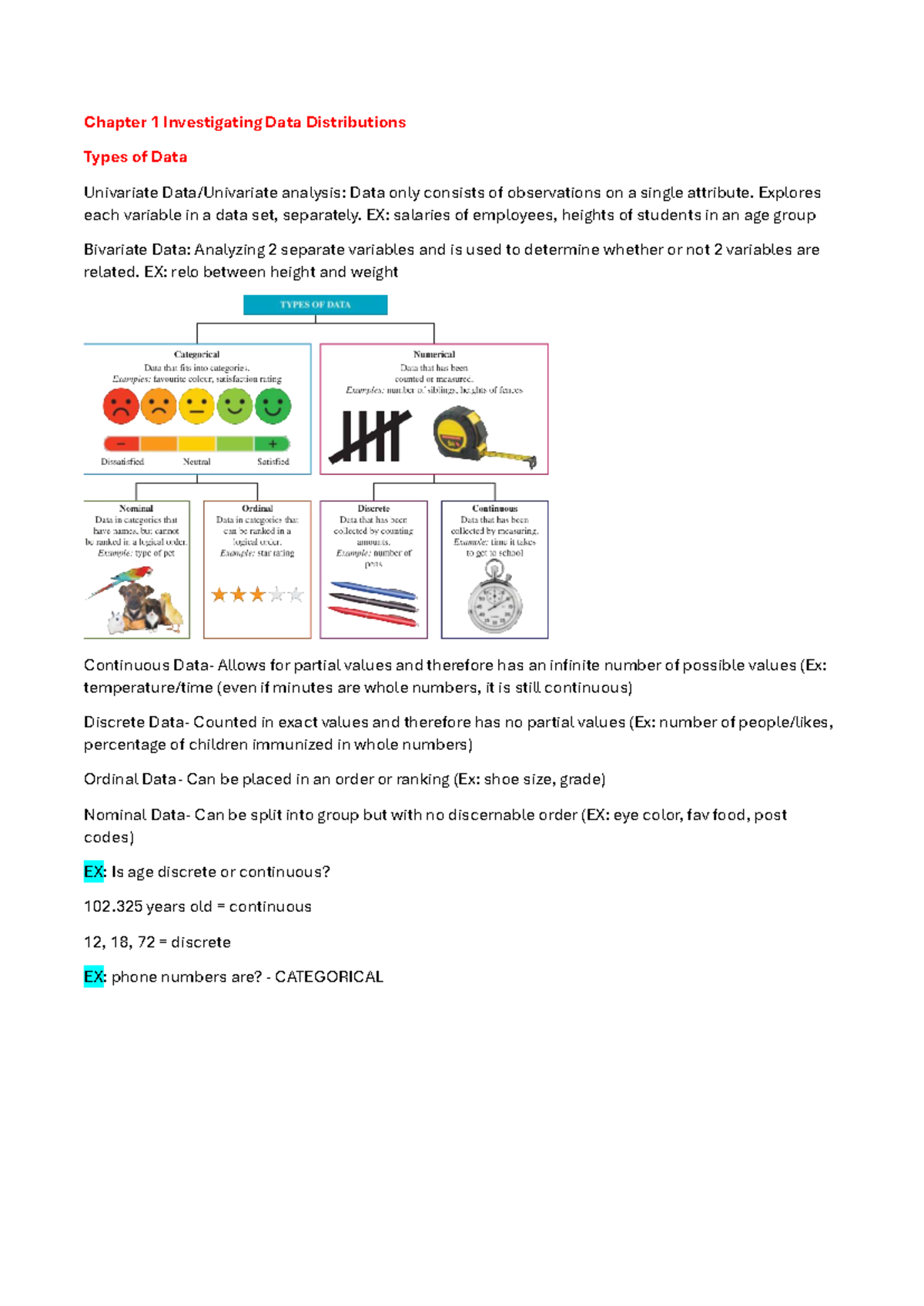 COPY General Math Bound Reference - Chapter 1 Investigating Data ...