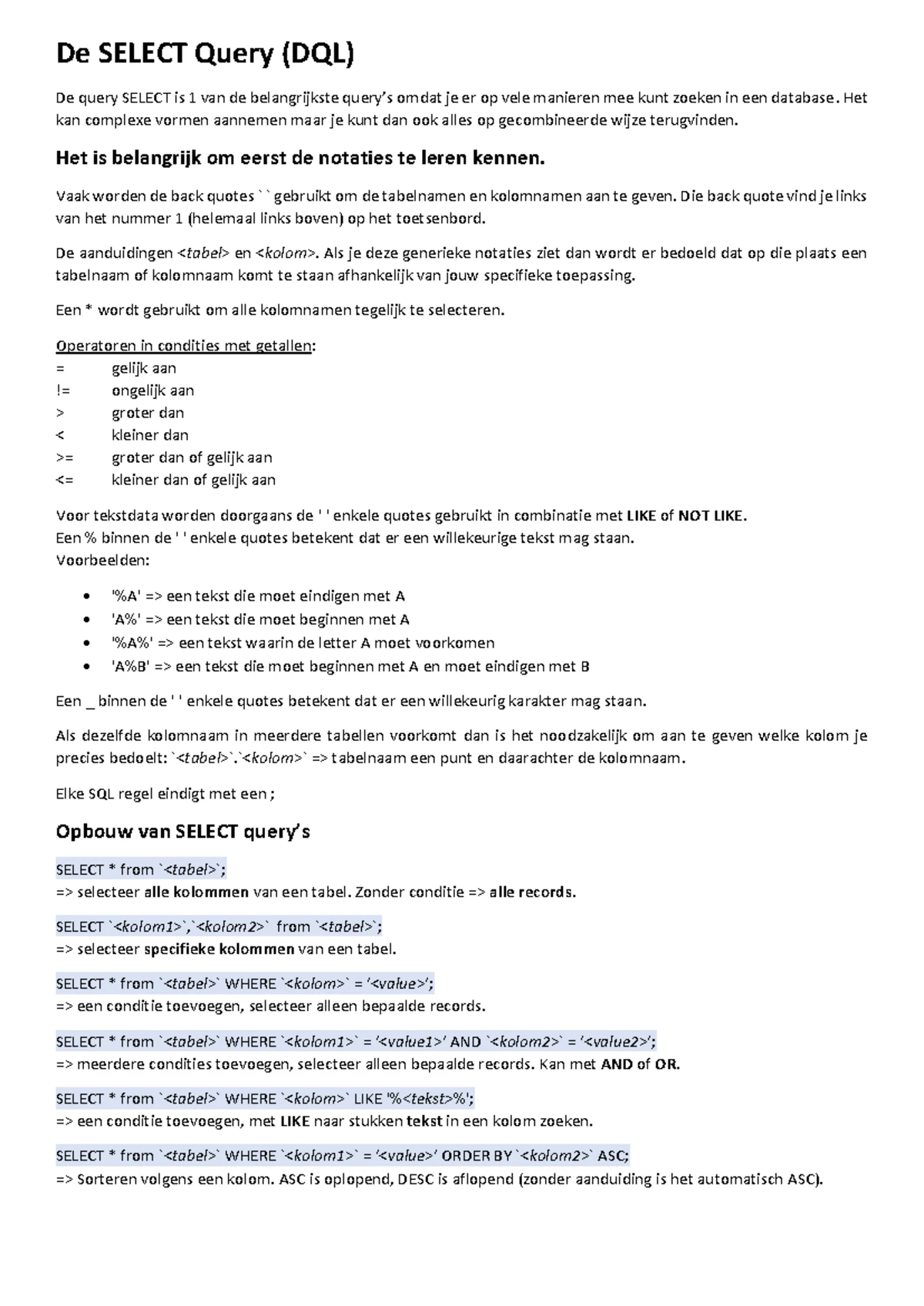 Flowgorithm Aantekeningen: Bestanden I/O en Opdrachten (Les 4 v1) - Studocu