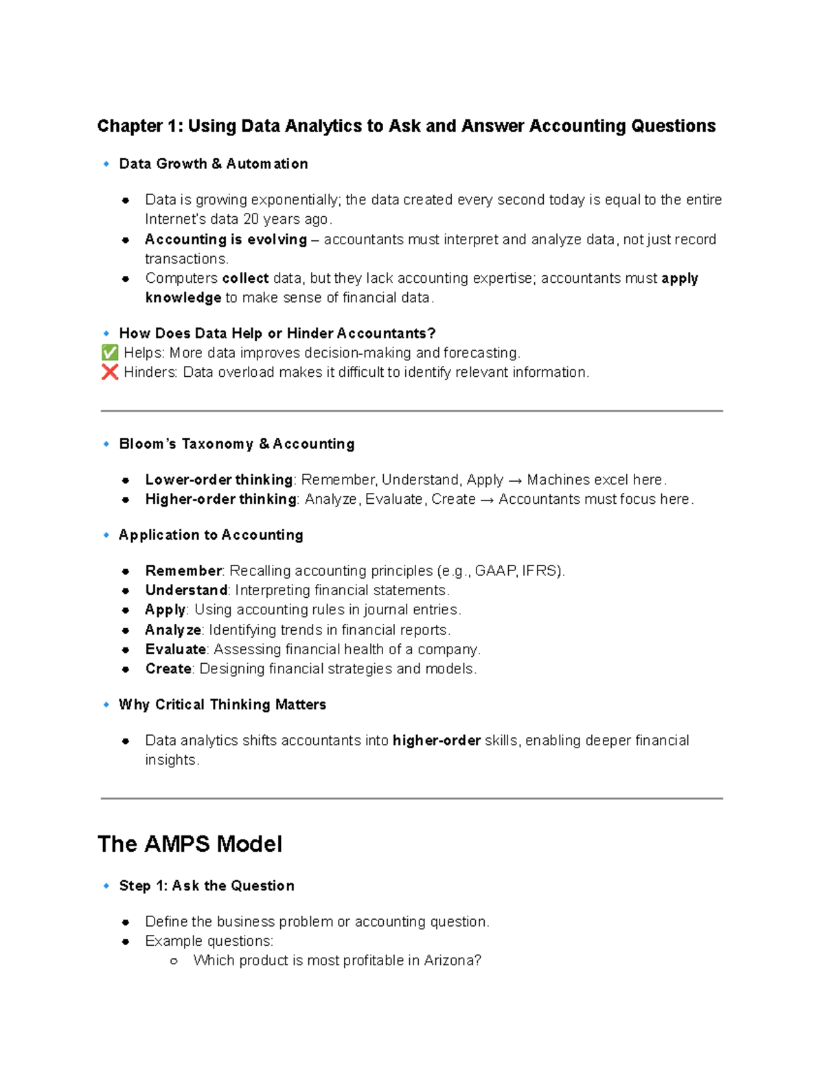 ACCT 101: Data Analytics in Accounting - Concepts and Applications ...