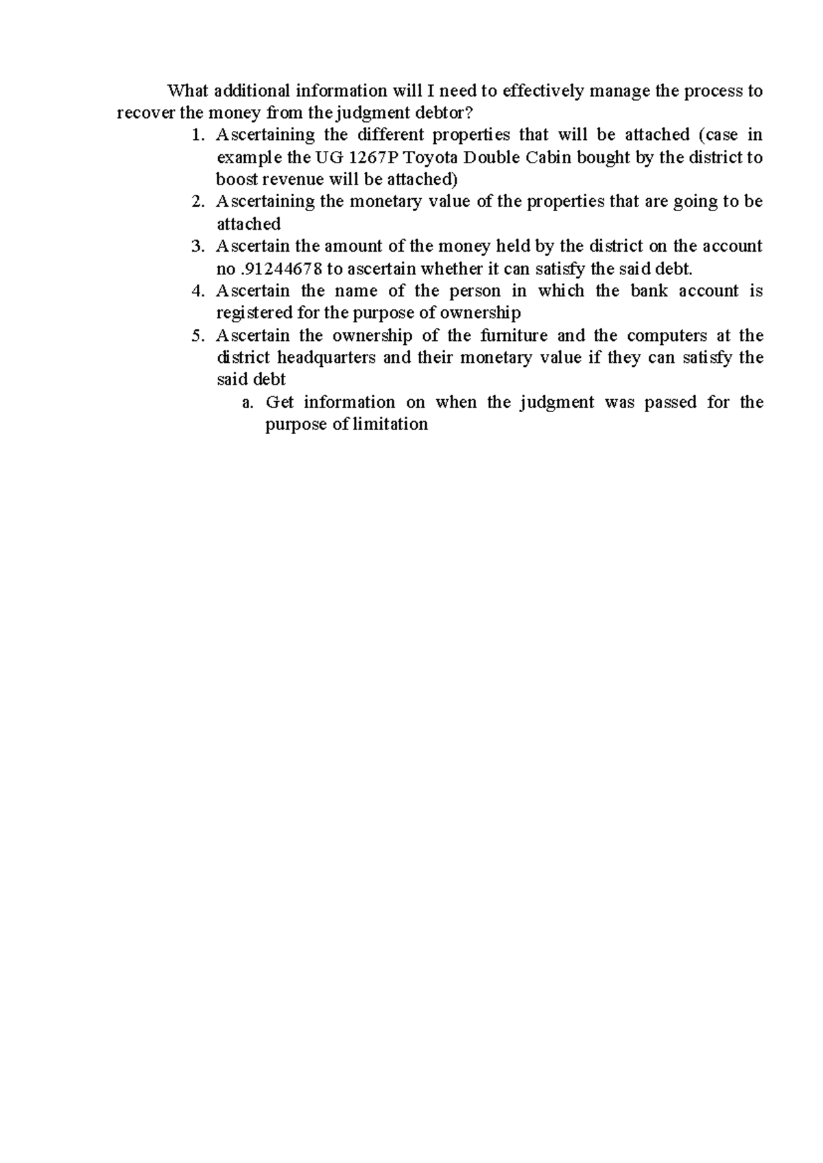 Effective Management of Judgment Recovery Process: Key Considerations ...