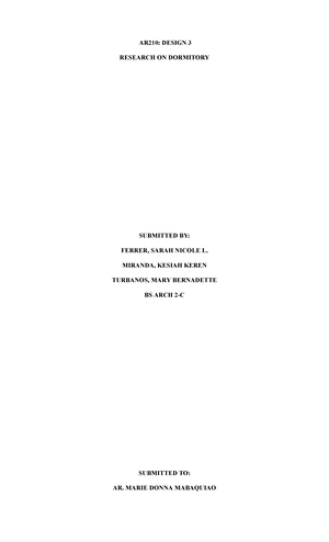 AR 123 Anthropometrics Guideline for PWD - AR 123 Final Exam ...