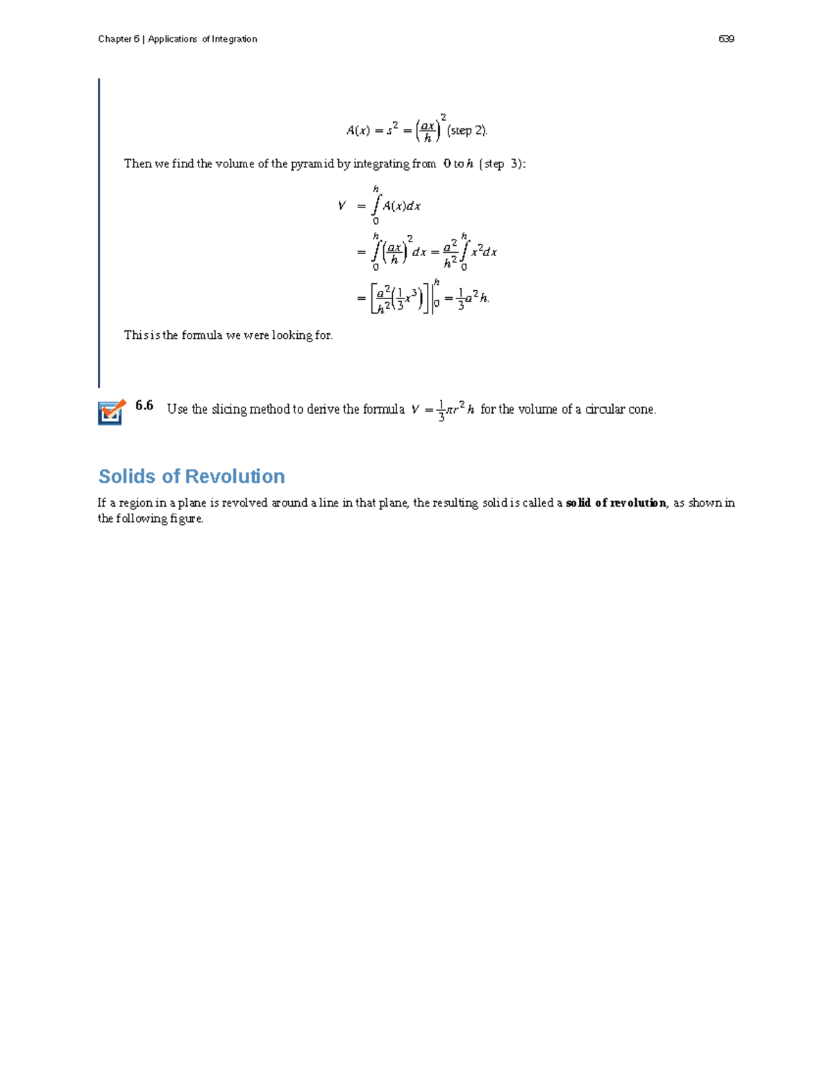 Chapter 6: Applications of Integration in Calculus Volume 1 - Part 324 ...