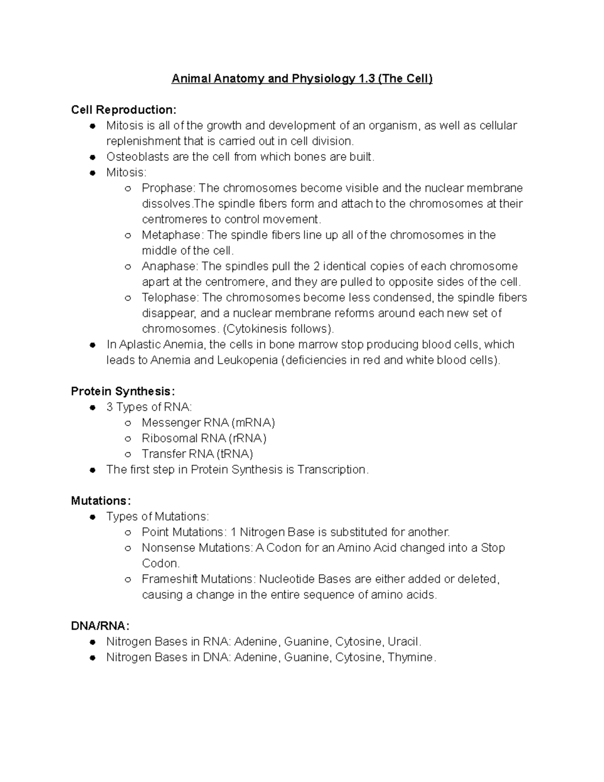 Veterinary Practice Medical Abbreviations: Essential Guide - Studocu