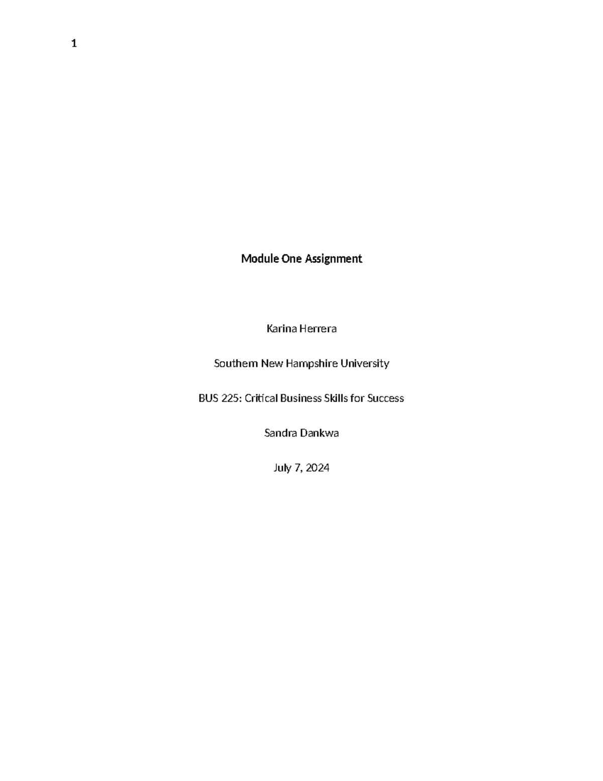 BUS 210 Module Six Assignment Template - Text-Only Version - Studocu