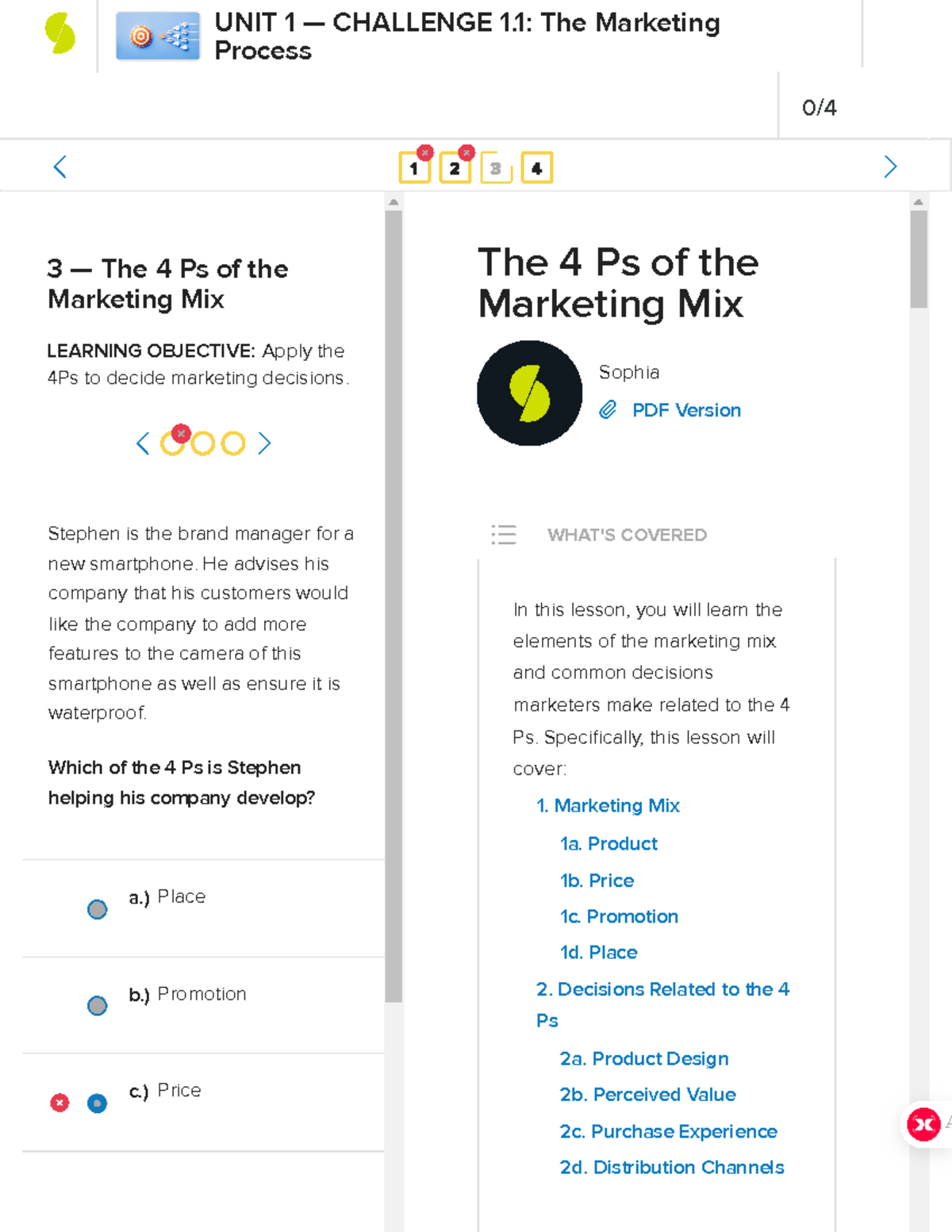 3232 - Milestone: Understanding the 4 Ps of the Marketing Mix - Studocu