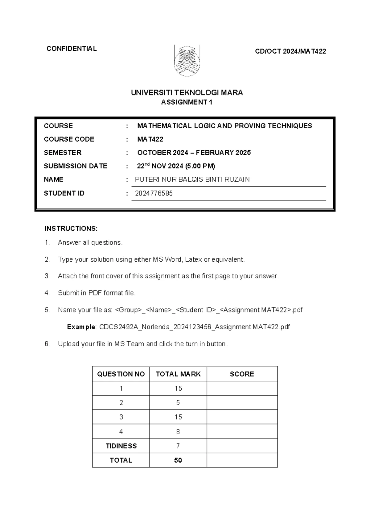 MAT421 - Calculus I Assessment 2: Limits & Differentiation Tasks - Studocu