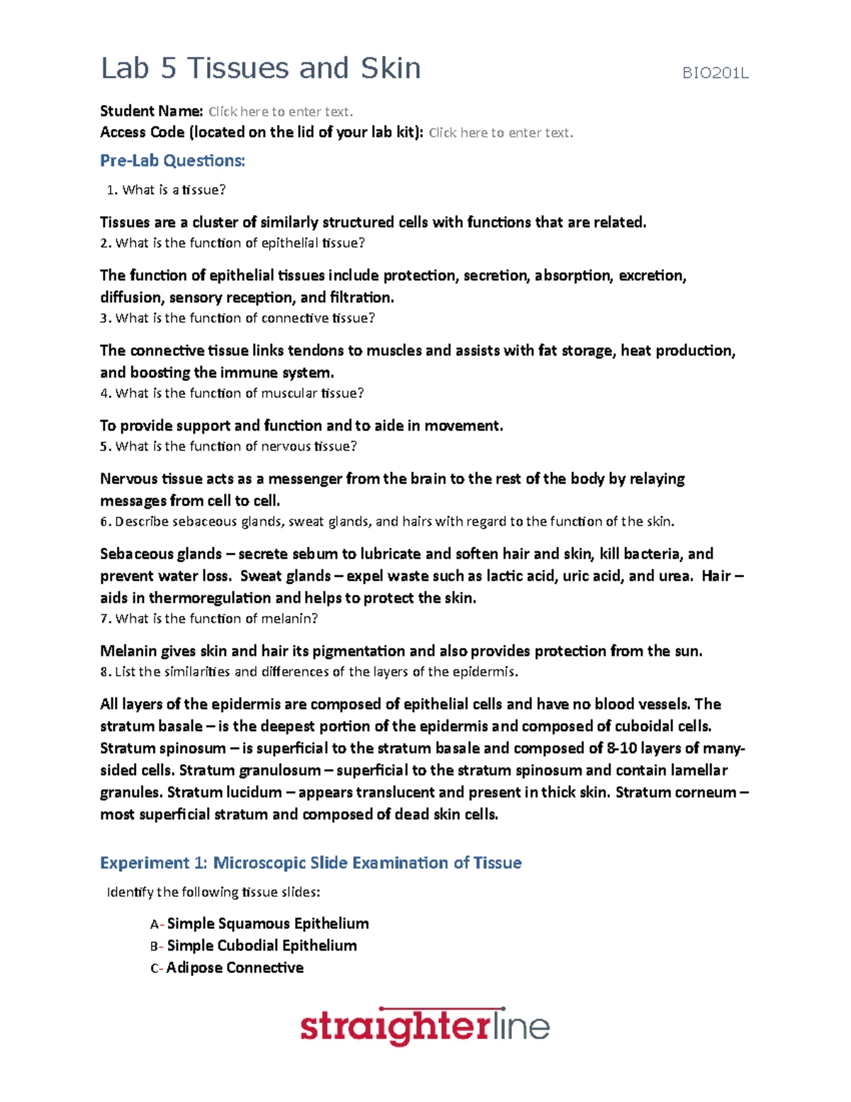 BIO201L+Lab+4+Upload+Document studocu - Student Name: Click here to ...