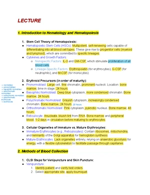 Methods of Blood Collection: HEMA Lecture Notes - Studocu