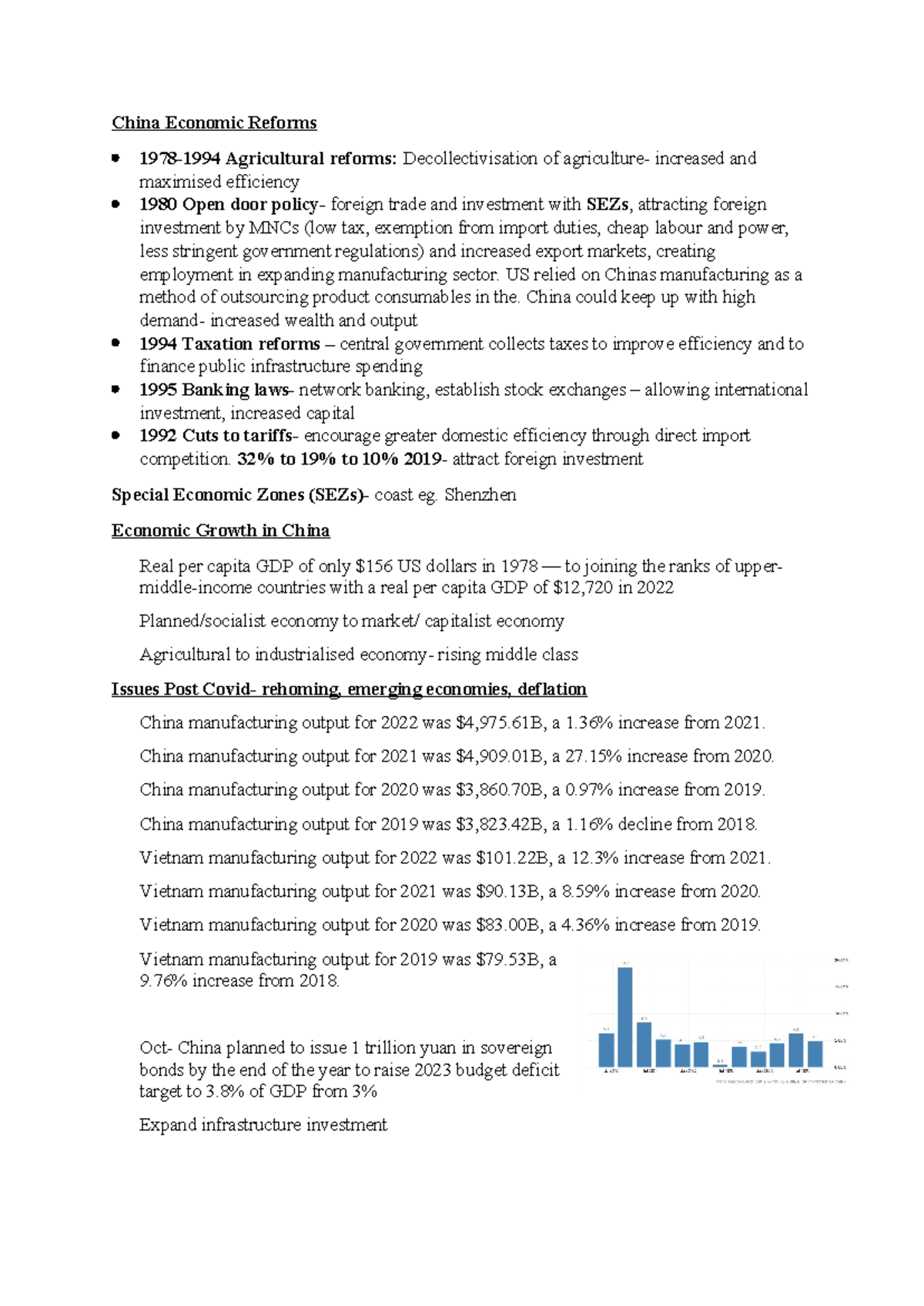 Eco China Case Study: Economic Reforms and Growth Analysis - Studocu