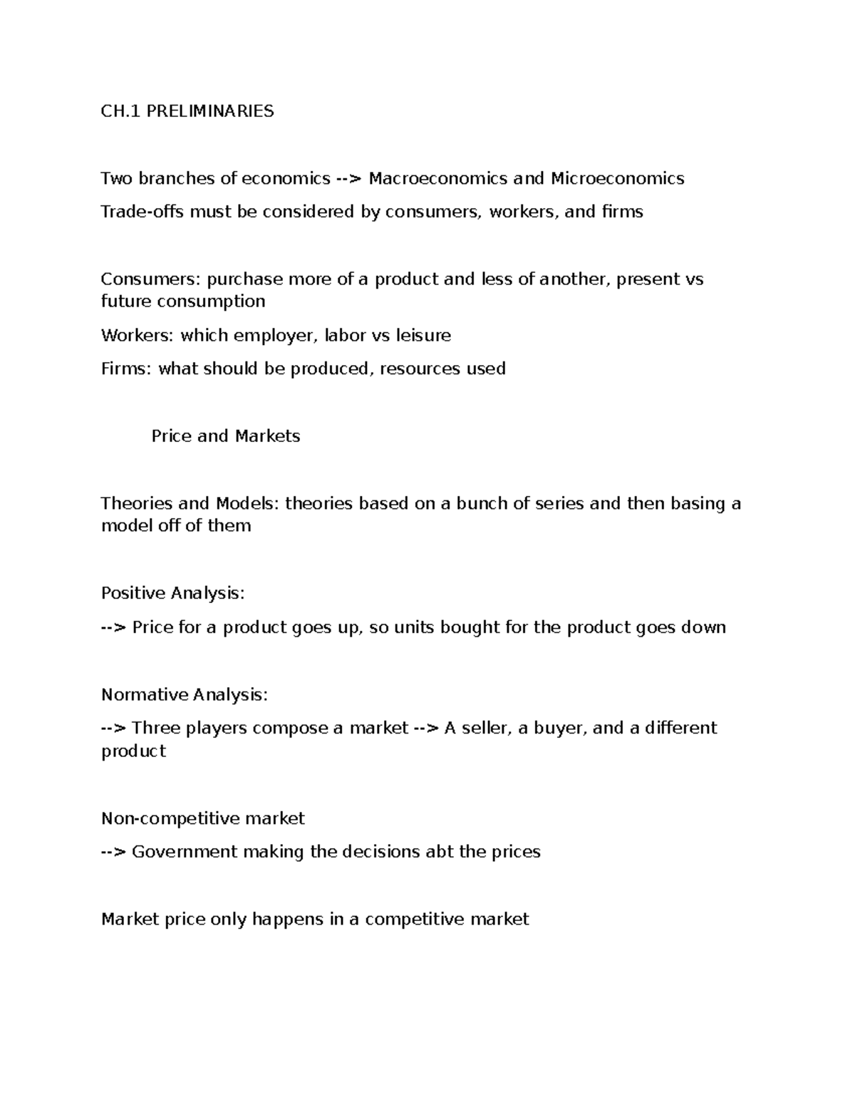 ECO101: Chapter 1 - Preliminaries of Macroeconomics & Microeconomics ...