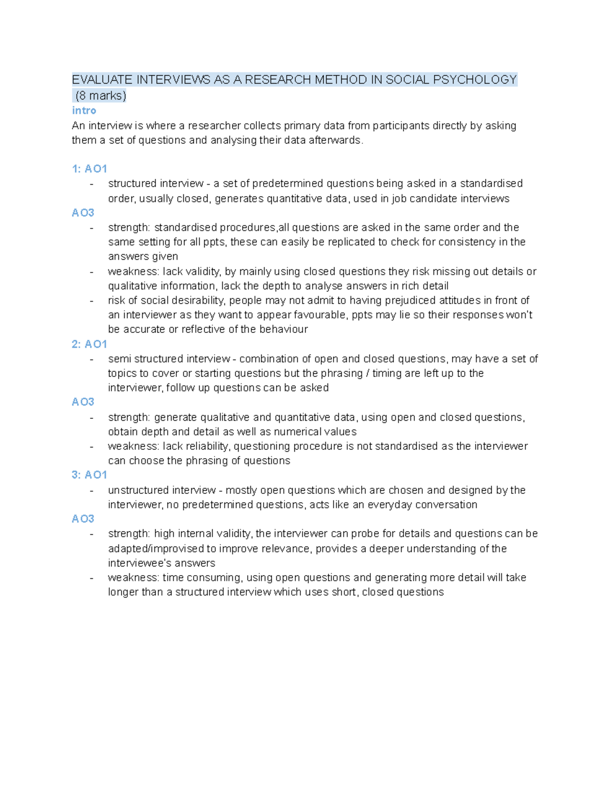 EVALUATE RESEARCH METHODS IN SOCIAL PSYCHOLOGY (SOC101) - Studocu
