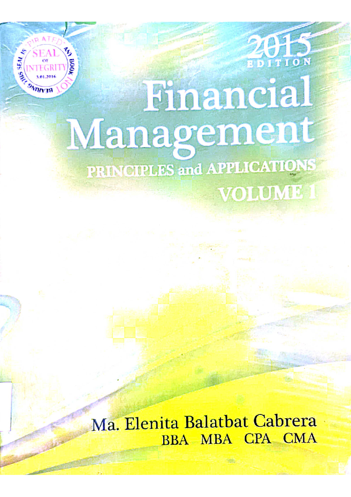 Cash Flow Analysis - Lecture Notes and Review Guide - Studocu