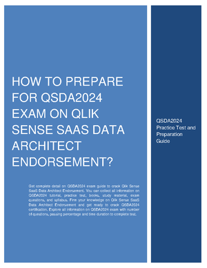 Ace the QSSA2022 with These Essential Qlik Sense System Administrator ...
