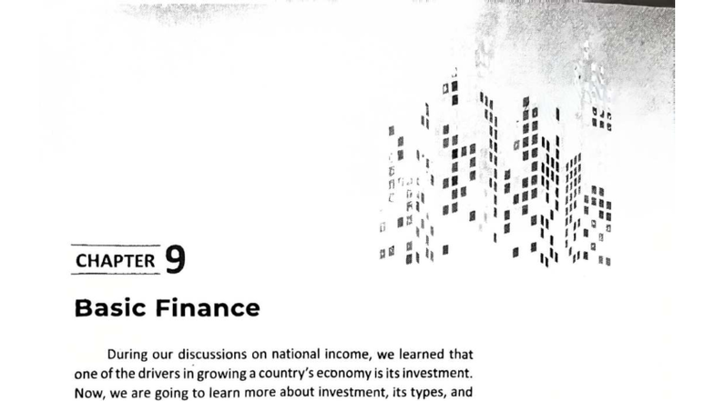 ECON Chapter 9 - Understanding Basic Finance and Investments - Studocu