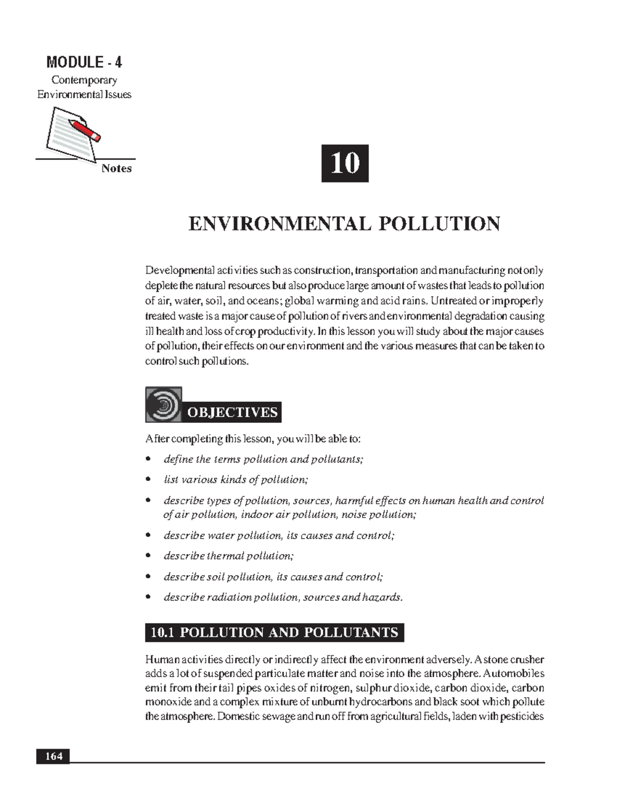 Environmental Pollution: Comprehensive Notes for Environmental Science ...