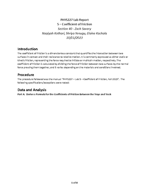 PHYS207 Lab Report Template 7 – Rotational Motion and the Moment of ...