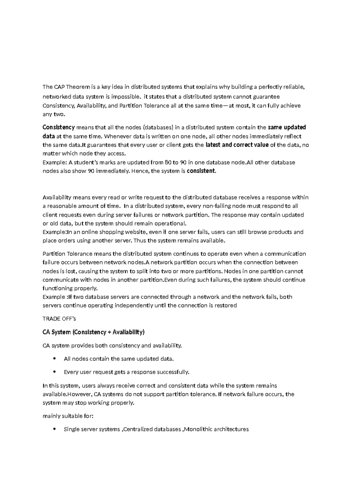 CAP Theorem Explained: Consistency, Availability, and Partition ...