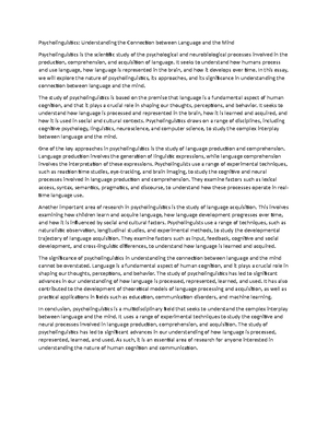 The Importance of Categorization in Understanding the World - The ...