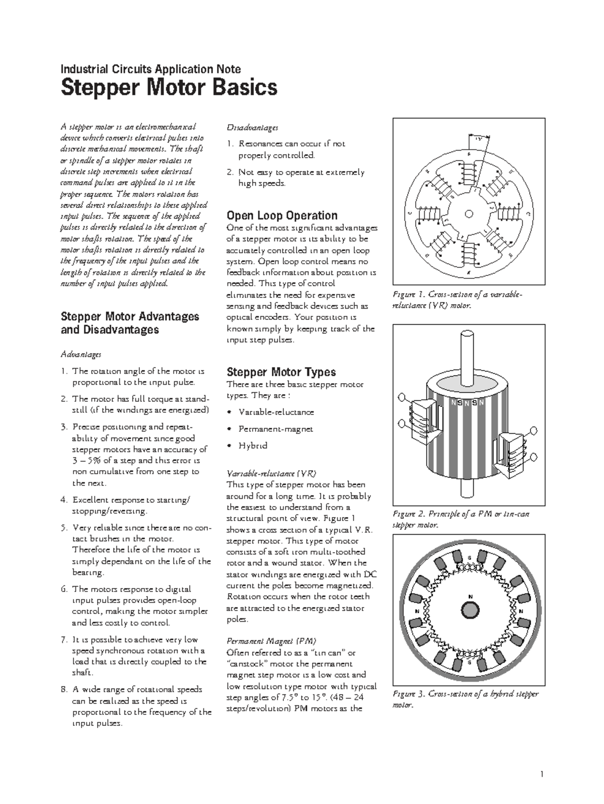 Stepper Motor Basics: Understanding Industrial Circuits Applications ...