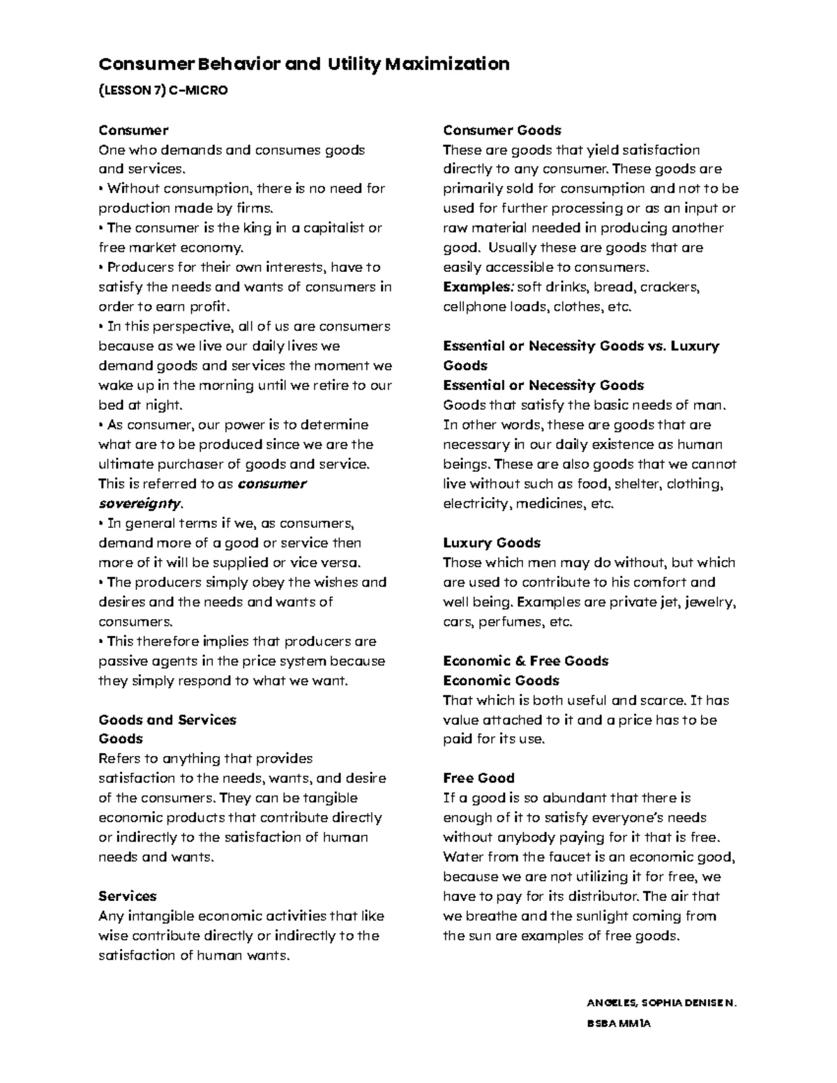 Consumer Behavior Prelim Exam Notes: Key Concepts and Strategies - Studocu