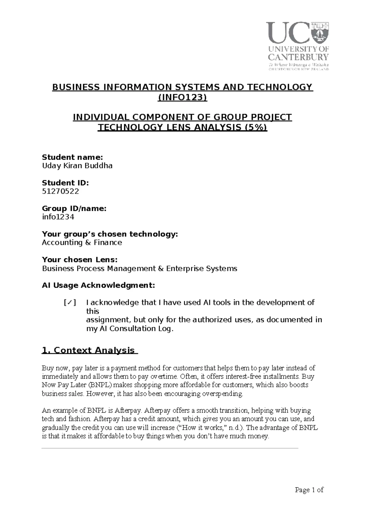 SPRT107 Human Ethics Application Coversheet Draft for Research Project ...