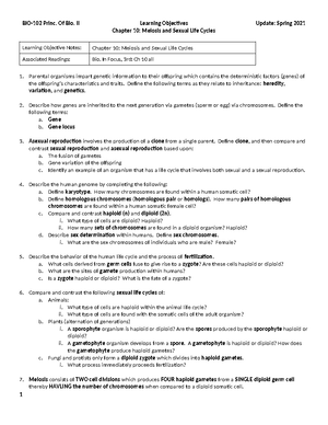 Comprehensive Study on Photosynthesis, Cell Cycle, and Meiosis ...